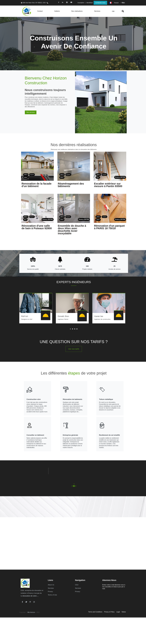 Template architecture